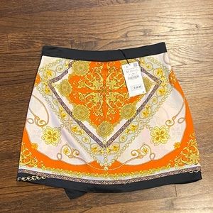 Zara silk scarf skirt/shirts - Medium